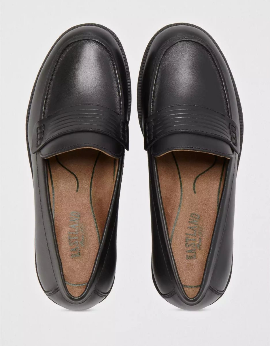 Loafers American Eagle Eastland Newbury Penny Noir Femme | OOX-36039688